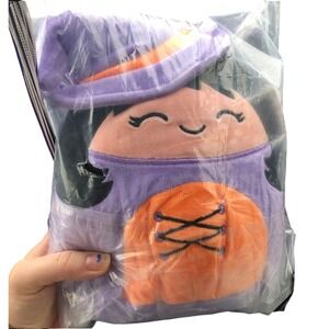 Squishmallows Halloween Winnie Witch Plush Purple Kellytoy Stuffed‎ Animal 8"
